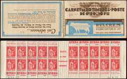 CARNETS (N°Cérès Jusqu'en1964) 215  Paix, 50c. Rouge, N°283C, T III, S. 5-7, DULCREM, Daté 14/5/37, N°40957, Adh., Sinon - Altri & Non Classificati