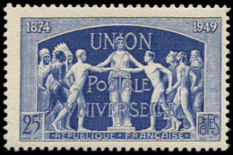 * VARIETES 852   Union Postale Universelle, 25f. OUTREMER, NON EMIS, TB. Br - Ungebraucht