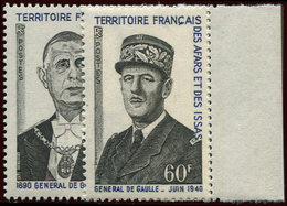 ** AFARS ET ISSAS 375/76 : De Gaulle, Bdf, TB - Altri & Non Classificati