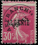 ** ALGERIE Préo 6 : Semeuse, 30c. Rose, Petit PIQUAGE à CHEVAL, TB. C - Sonstige & Ohne Zuordnung