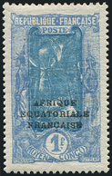 * CONGO 102a : 1f. Outremer Et Bleu, SANS Surcharge De La Nouvelle Valeur, TB - Sonstige & Ohne Zuordnung