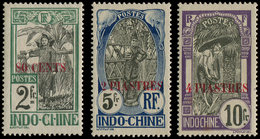 * INDOCHINE 87/89 : Type Surchargés De 1919, TB - Sonstige & Ohne Zuordnung