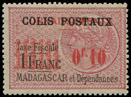 * MADAGASCAR Colis Px 2 : 10c. S. 1f. Rose Et Noir, TB - Sonstige & Ohne Zuordnung