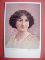 C. V. Muttich - Beautiful Girl Symbolizes - Love, Láska, Liebe, La Charité - Old Postcard Unused - Muttich, C.V.