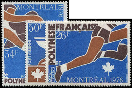 ** POLYNESIE FRANCAISE PA 110/12 : J.O Montréal, TB - Ungebraucht