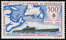 * SAINT PIERRE ET MIQUELON PA 28 : Surcouf, 500f., TB - Ungebraucht