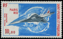 * SAINT PIERRE ET MIQUELON PA 62 : Concorde, TB - Ungebraucht