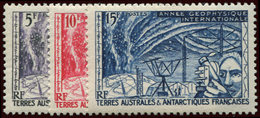 ** T.A.A.F. 8/11 : Année Géophysique, La Série, TB - Unused Stamps
