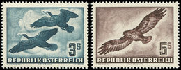 ** AUTRICHE PA 57/58 : 2s. Et 5s., Oiseaux, TB - Altri & Non Classificati