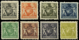 * LIECHTENSTEIN 45A/51A + 44B : Série Courante, TB - Unused Stamps