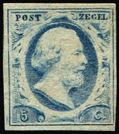 (*) PAYS-BAS 1 : 5c. Bleu, Neuf Sans Gomme, TB - Unused Stamps