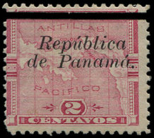 * PANAMA (REPUBLIQUE) 40 Et 40a : 2c. Rose, Sans Accent Sur A + Normal, TB - Panama