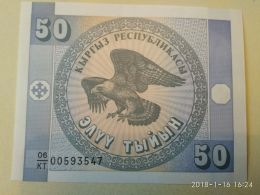 50 Tenge 1993 - Kirgizïe