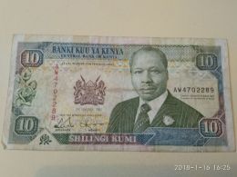 10 Schillings 1992 - Kenia