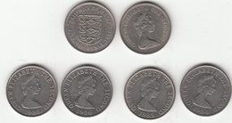 Jersey Coin - 5 Obsolete (Large Size) 5p - Jersey