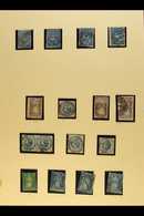 VICTORIA 1850-85 USED COLLECTION - Good Looking Basic Lot With A Number Of Better Stamps Seen, We See 1850 3d With Frame - Other & Unclassified