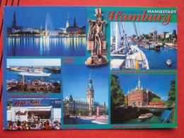 Hamburg - Mehrbildkarte "Hansestadt Hamburg" - Mitte