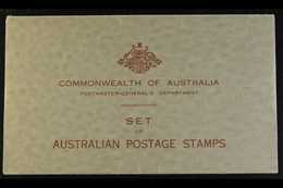 1934 PRESENTATION PACK Greyish Folder Inscribed "Commonwealth Of Australia / Postmaster-General's Department / Set Of Au - Other & Unclassified