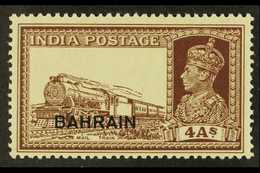 1938-41 4a Brown, SG 28, Fine Mint, Very Lightly Hinged. For More Images, Please Visit Http://www.sandafayre.com/itemdet - Bahreïn (...-1965)