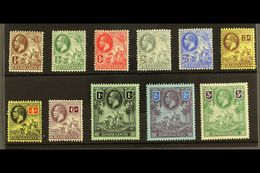 1912-16 Definitives Complete Set, SG 170/80, Very Fine Mint. Fresh! (11 Stamps) For More Images, Please Visit Http://www - Barbados (...-1966)