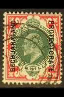 1904-13 KEVII 1s Green And Carmine, SG 71, Fine Used. For More Images, Please Visit Http://www.sandafayre.com/itemdetail - Autres & Non Classés