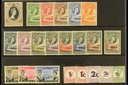 1953-61 NEVER HINGED MINT SELECTION Presented On A Stock Card. ALL DIFFERENT & Includes 1955-58 Complete Pictorial Set & - Autres & Non Classés