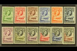 1955-58 "Baobab Tree And Cattle" Definitives Complete Set, SG 143/53, Very Fine Never Hinged Mint. (12 Stamps) For More  - Other & Unclassified