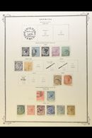 1865-1967 USED COLLECTION On Pages, ALL DIFFERENT, Inc 1865-1903 2d, 3d, 6d & 1s, 1883-1904 Set (ex 4d), 1910-25 To 1s I - Bermudes