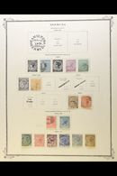 1865-1967 USED COLLECTION On Pages, ALL DIFFERENT, Inc 1865-1903 2d, 3d, 6d & 1s, 1883-1904 Set (ex 4d), 1910-25 To 1s I - Bermuda