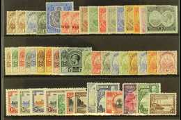 1910-36 MINT KGV COLLECTION Presented On A Stock Card. Includes 1920-21 & 1921 Tercentenary Sets (a Few Toned Perfs Seen - Bermuda