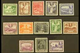 1934-51 Pictorials Complete Set, SG 288/300, Fine Mint, Lovely Fresh Colours. (13 Stamps) For More Images, Please Visit  - Britisch-Guayana (...-1966)