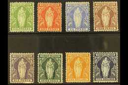1899 St Ursula Complete Definitive Set, SG 43/50, Fine Mint. (8 Stamps) For More Images, Please Visit Http://www.sandafa - Iles Vièrges Britanniques