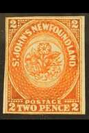 1860 2d Orange Vermilion, SG 10, Very Fine Mint No Gum. Cat SG £600 For More Images, Please Visit Http://www.sandafayre. - Altri & Non Classificati