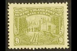 1910 9c Olive-green "Logging Camp", Perf 12, SG 102, Very Fine Mint. For More Images, Please Visit Http://www.sandafayre - Sonstige & Ohne Zuordnung