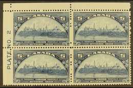 1933 5c Blue UPU Congress, SG 329, NHM Corner Plate Block (No 2). For More Images, Please Visit Http://www.sandafayre.co - Altri & Non Classificati