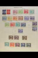 1918-1938 OLD COLLECTION On Pages, Mint & Used Mostly All Different Stamps, Inc 1918 10h & 20h Scouts Local Stamps Mint, - Otros & Sin Clasificación