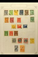 TELEGRAPHS 1892-1938 Mint Or Used Range Displayed On Album Pages, Includes 1892 Set To 5s, 1893 View Types Set Of Three, - Ecuador