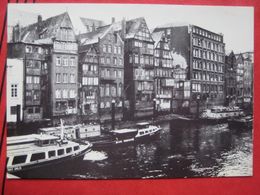 Hamburg - Nikolaifleet Mit Rückansicht Der Häuser Deichstraße / Deutscher Bürgertag Hamburg 1976 - Mitte