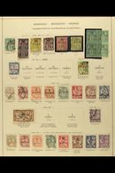 MOROCCO 1891 To 1927 Mint & Used Collection On Album Pages, Highlights Include The 1891 Basic Set To 1p On 1f Olive Used - Other & Unclassified