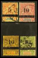 SENEGAL 1903 Surcharge Set Complete, Yv 26/9, Very Fine Used. (4 Stamps) For More Images, Please Visit Http://www.sandaf - Autres & Non Classés