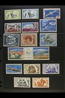 TAAF 1956-1988 NEVER HINGED MINT COLLECTION. A Delightful, All Different Collection Of "Air Post" Issues Presented On St - Other & Unclassified