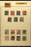 1919-55 AIR SETS COLLECTION Presented On Album Pages. A Mint & Used Collection Of Complete Sets, Inc 1924 Set Used (10pf - Sonstige & Ohne Zuordnung