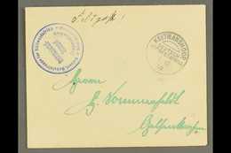 SOUTH WEST AFRICA 1907 (1 Oct) Stampless Feldpost Cover To Germany With Fine "KEETMANSHOOP" Cds Postmark Plus Very Fine  - Sonstige & Ohne Zuordnung