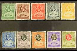 1928 Complete Definitive Set, SG 103/112, Fine Mint. (10 Stamps) For More Images, Please Visit Http://www.sandafayre.com - Costa De Oro (...-1957)
