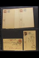 JIND POSTAL STATIONERY Queen Victoria To King George VI Collection Of Used And Unused Postal Stationery Cards, Envelopes - Otros & Sin Clasificación