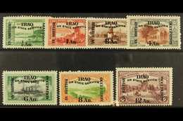 1921-23 Official Script Set To 12a On 5pi, SG O33/39, Fresh Mint. (7) For More Images, Please Visit Http://www.sandafayr - Irak