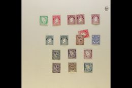 1922-77 FINE MINT COLLECTION On Pages (much Of Later Is Never Hinged), From 1922-34 Sword And Light Set, 1940-68 Set Wit - Other & Unclassified