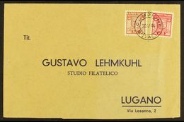 CAMPIONE 1944 (20 May) 10c And 20c Perf 11½, Sass 2a/3a, Very Fine Used On Printed Envelope Tied By Crisp FDI Cds. The E - Unclassified