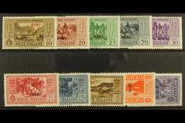 DODECANESE ISLANDS SIMI 1932 Garibaldi Set, SG 89/98, Sassone S.81, Very Fine Mint (10). For More Images, Please Visit H - Otros & Sin Clasificación