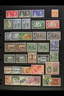 1937-52 MINT ASSEMBLY Includes 1938052 Pictorial Definitive Range To £1 X2, All Of The Omnibus Sets, 1945-46 Constitutio - Jamaica (...-1961)